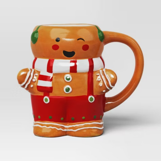 Taza Muñeco de Jengibre Mini