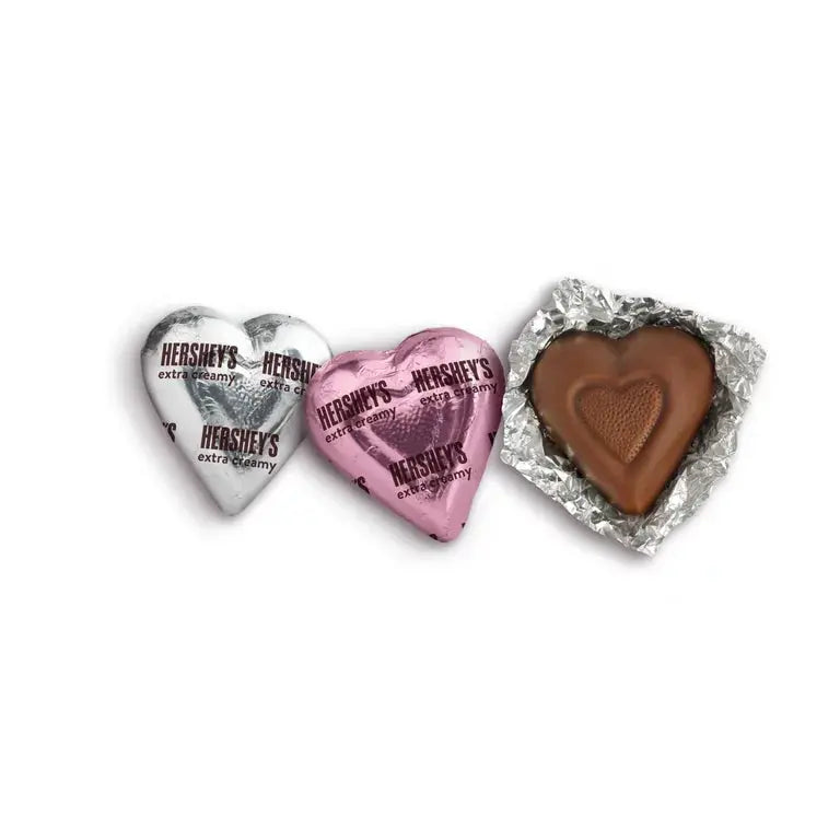 Hershey's Milk Chocolate Hearts Valentine's Day Candy, Bag 9.2 oz Fur Friends Finds