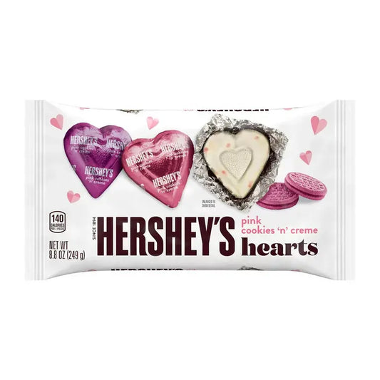 Hershey's Pink Cookies 'n' Creme Hearts Valentine's Day Fur Friends Finds