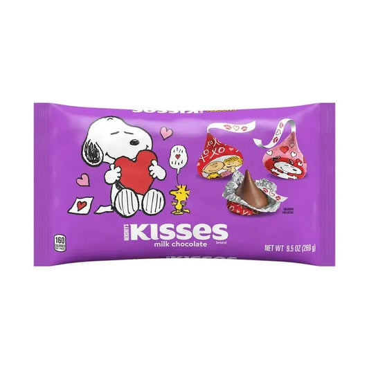 Hershey's Kisses Snoopy & Friends chocolates con leche San Valentín 269gr Fur Friends Finds
