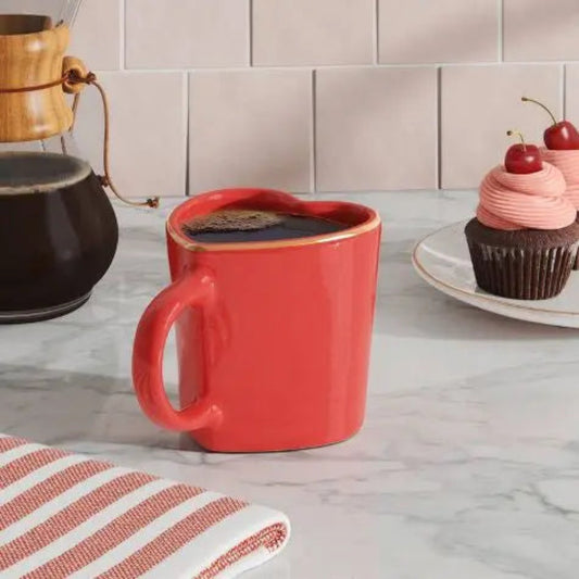Taza en forma de corazón ♥️ Fur Friends Finds