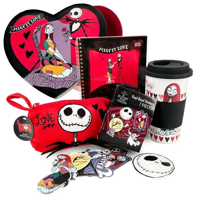 The Nightmare Before Christmas Valentines Day Heart Box Gift Set Fur Friends Finds