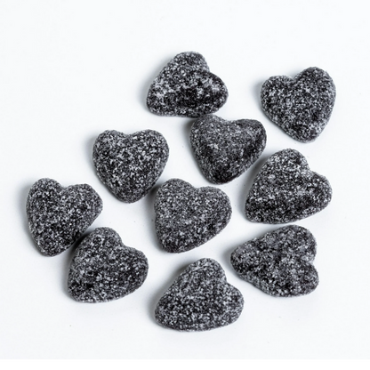 SOUR PATCH KIDS Sour Hearts Black Raspberry Soft & Chewy Candy