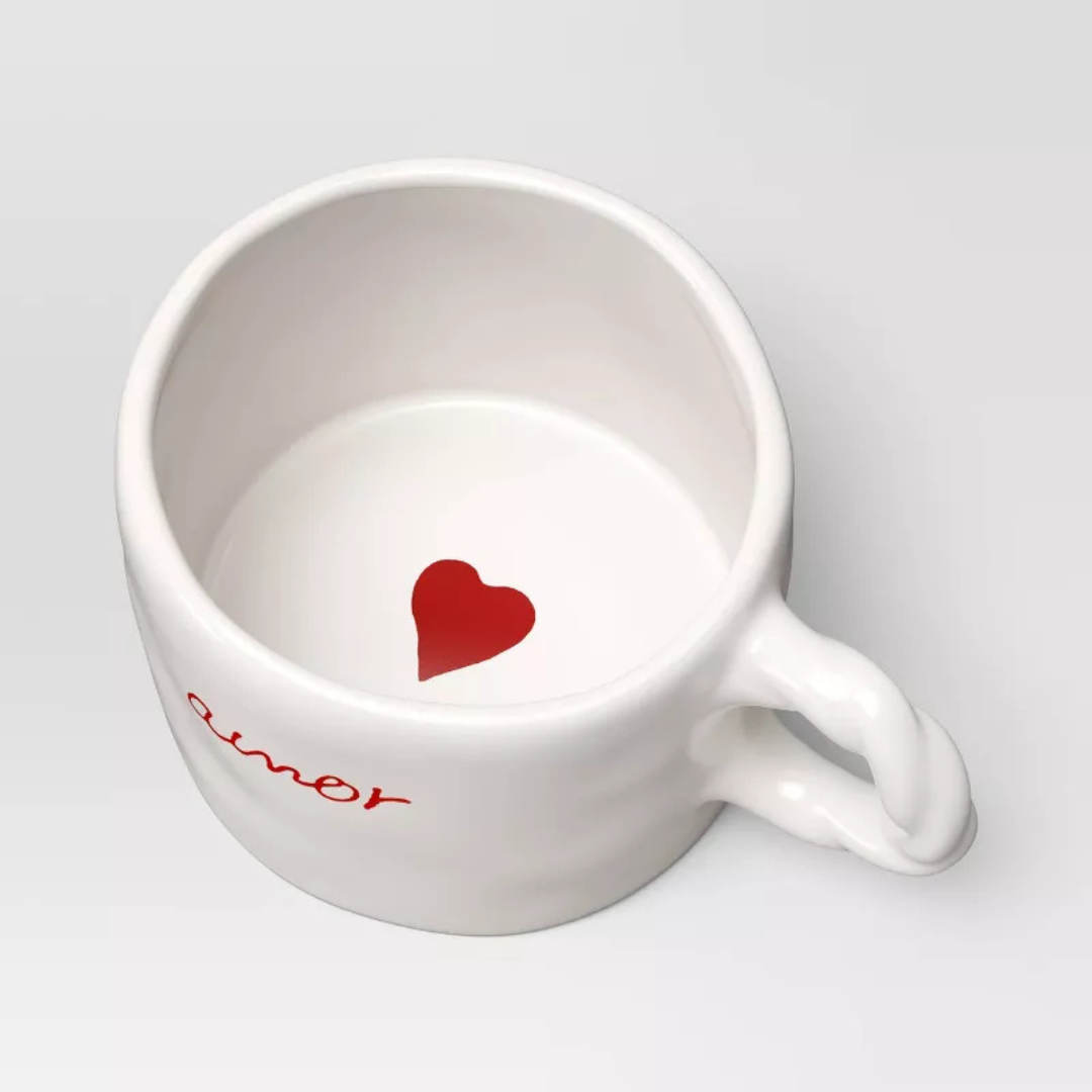 Taza "Amor" con al interior
