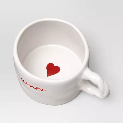 Taza "Amor" con al interior