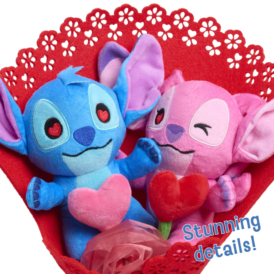 Bouquet de Stitch y Angel