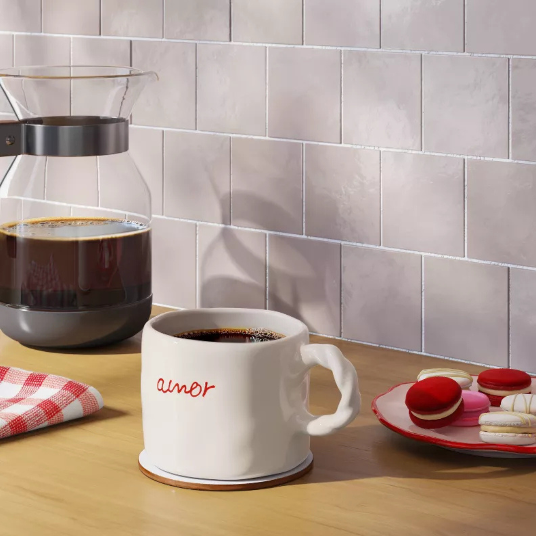 Taza "Amor" con al interior