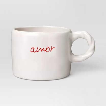 Taza "Amor" con al interior