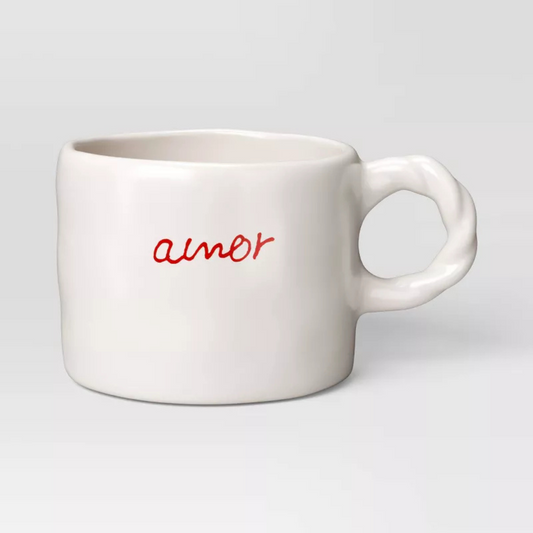 Taza "Amor" con al interior