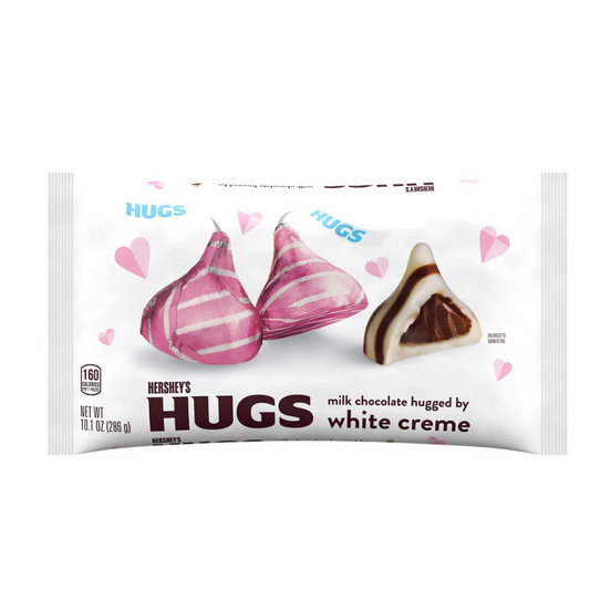 Hershey's Hugs Milk Chocolate and White