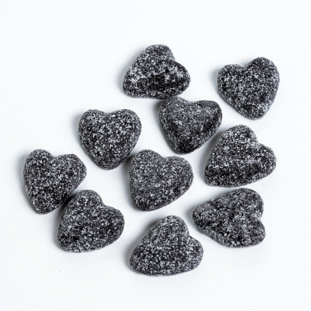 SOUR PATCH KIDS Sour Hearts Black Raspberry Caja de corazón